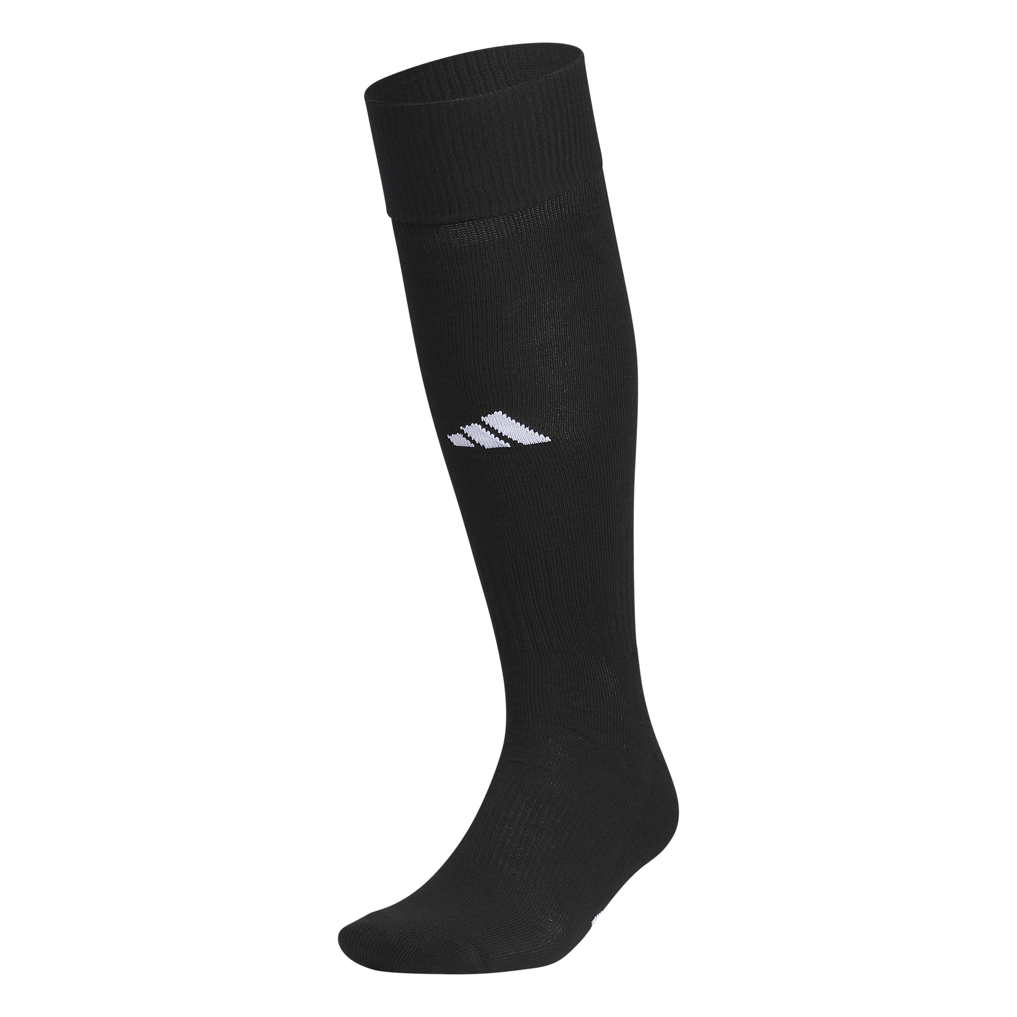adidas Rival 2.0 Black/White Soccer Socks 2 pk